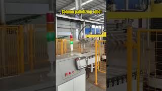 Column palletizing robot.#Industrial #robot #palletizing #automation#welding