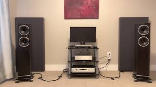 Denafrips Pontus II dac + Fyne f501 playing audiophile recording!