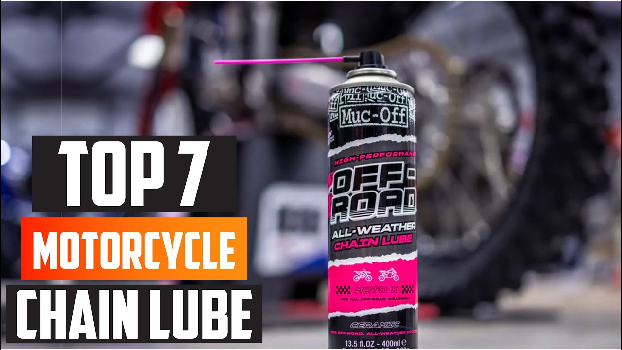 s Guide To The Best Motorcycle Chain Lubes