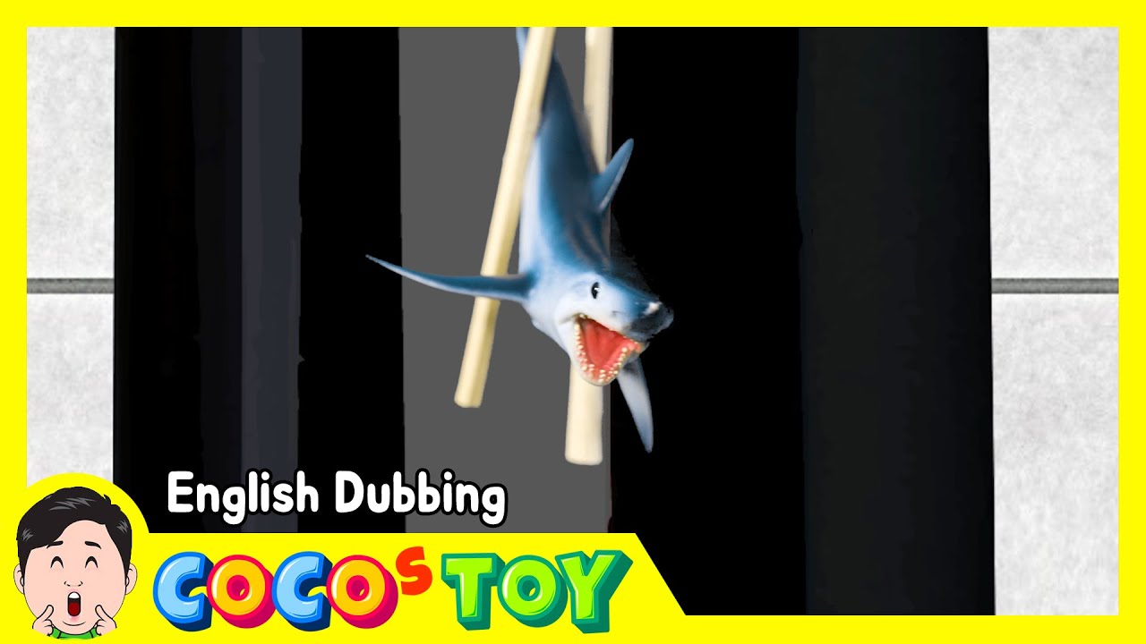 En Dubbing｜Creatures live under the wash basinㅣwhales & sharks for kidsㅣCoCosToy