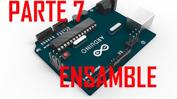 PROYECTO 5 ARDUINO UNO R3 PARTE ENSAMBLE