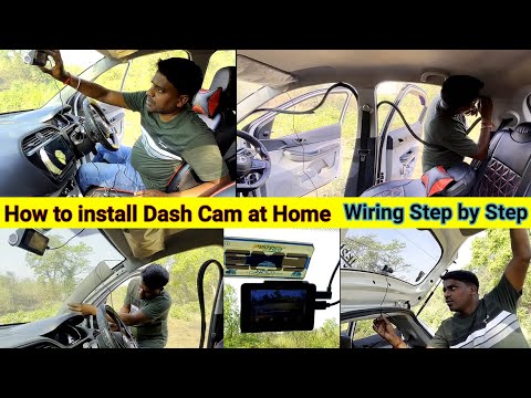 Dash Cam Installation at Home | Full Wiring Step by Step | 70mai - YouTube