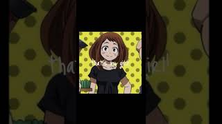 Ochaco edit #ochaco #ochacouraraka #mha #thatsmygirl #viral #plsdontflop