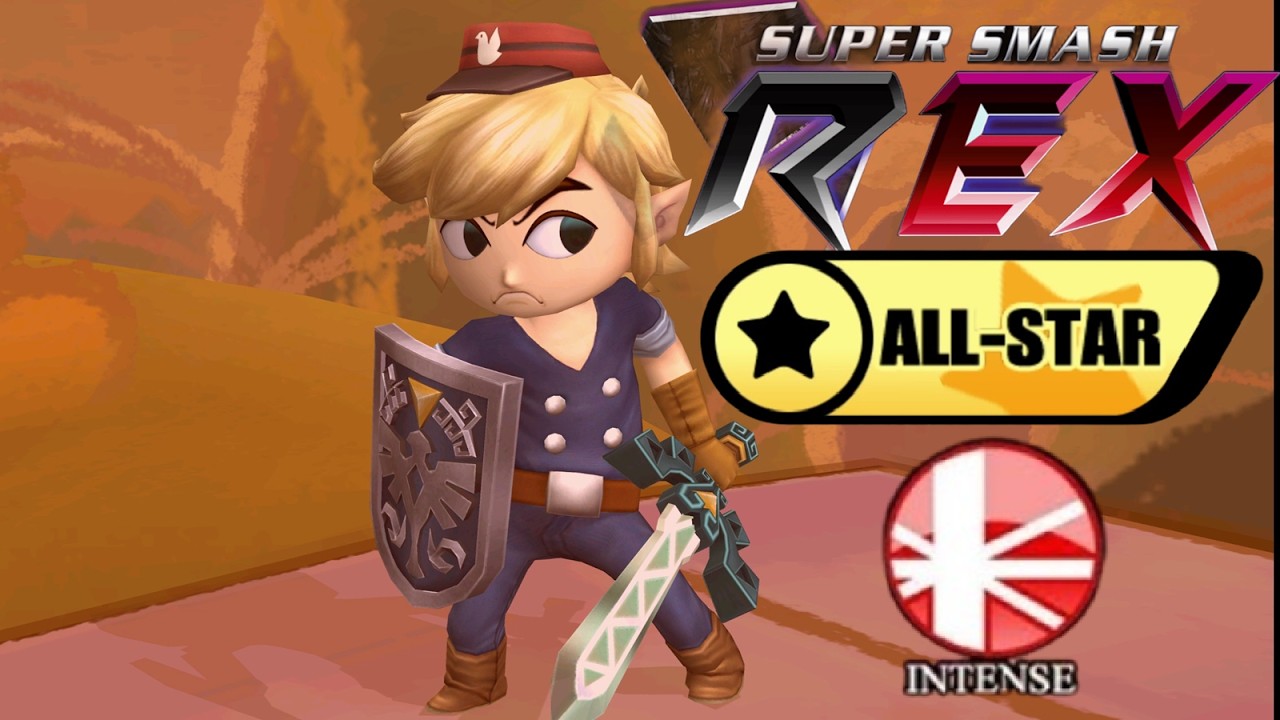 Super Smash REX Gameplay - All Star Mode with Toon Link (Intense)