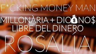 Rosalía - F*cking money man (Milionària + Dio$ No$ Libre Del Dinero) (Piano Cover) + ACORDES/LETRA