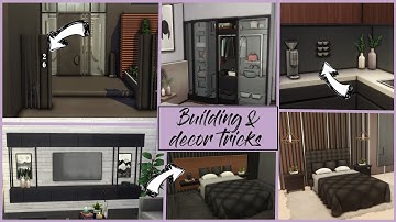 5 Building and Decor Tricks #5 | [No CC & Mods] Sims 4 Tutorial