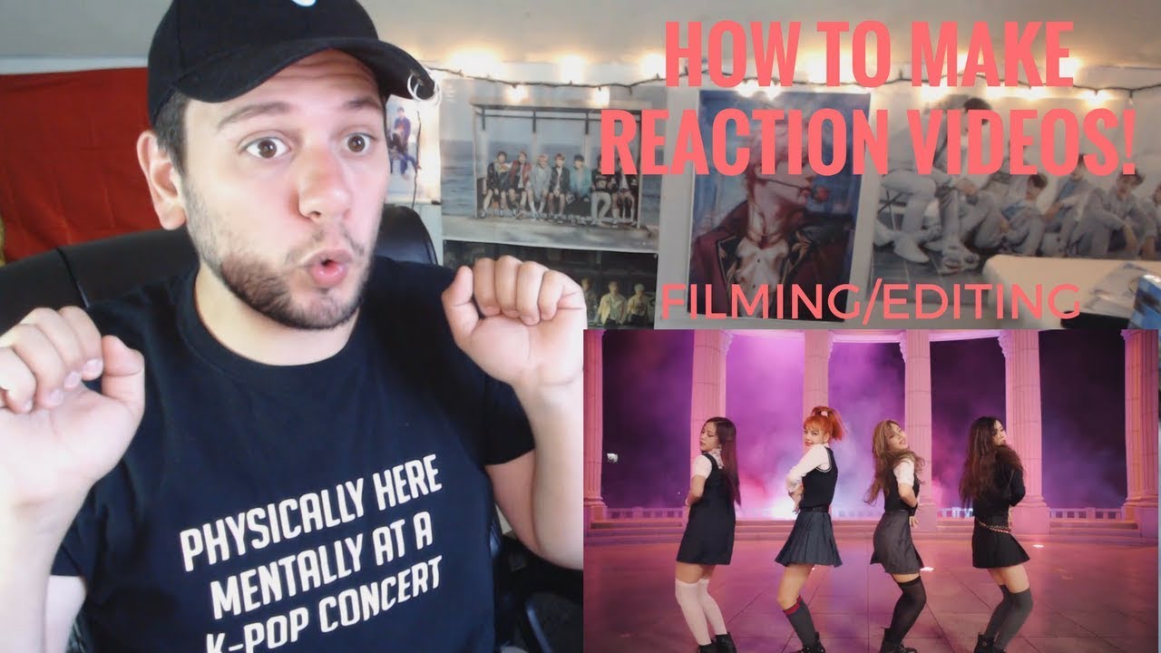 how to record a reaction video