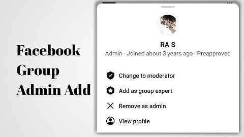 Facebook Group Admin Add | Group Admin Make | THE TECH BANGLA