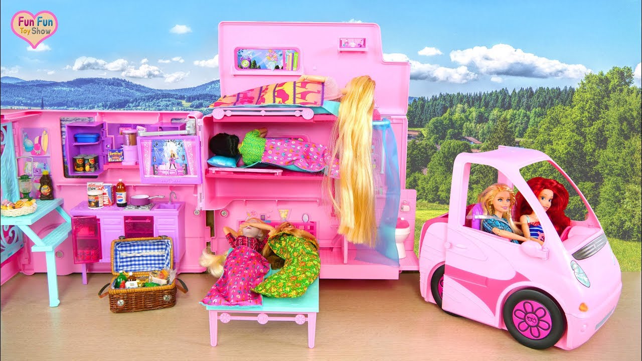 barbie camper deluxe