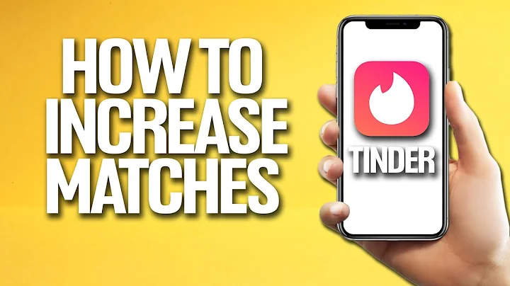 How To Increase Matches On Tinder Tutorial