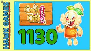 Candy Crush Jelly Saga Level 1130 (Jelly mode) - 3 Stars Walkthrough, No Boosters screenshot 2