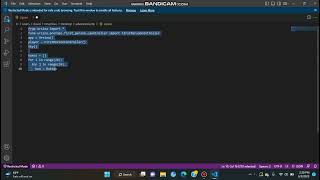 how to code minecraft on visual studio code and python