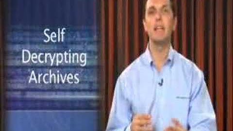 Self Decrypting Archives Basics from Secure Anchor