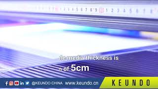 KEUNDO SQ1800H on PVC board printing case