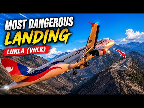 The Most Dangerous Landing at Lukla Airport 😱✈️ | Almost Impossible!
