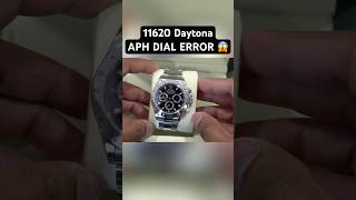 Unboxing: 116520 Rolex Daytona with the rare APH dial error 😱