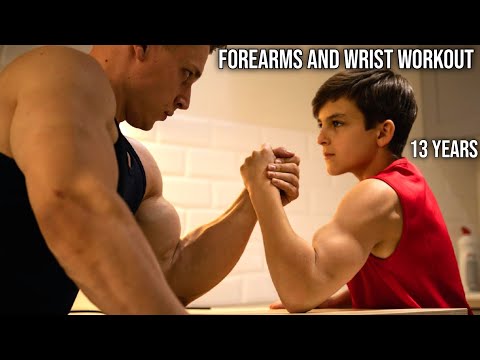 STRONG ARMS, FOREARMS WORKOUT AT HOME | Wrist and grip workout | Home workout for big arms