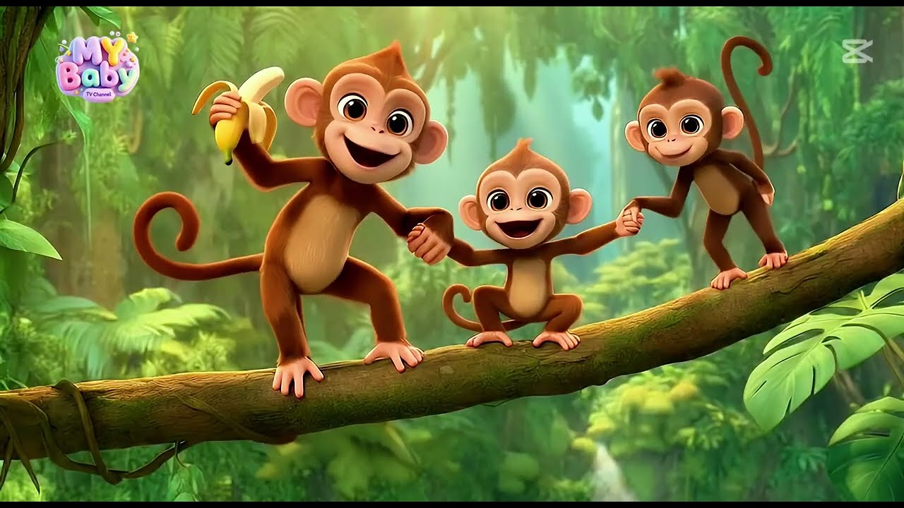 Monkey Swing Time 🐵🎶 Fun Kids Song | Kids Learn 2026