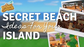 13 SECRET BEACH IDEAS FOR YOUR ISLAND | Animal Crossing New Horizons