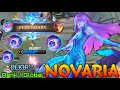 Legendary star shatter novaria deadly sniper mage  top 1 global novaria by bekir  mlbb