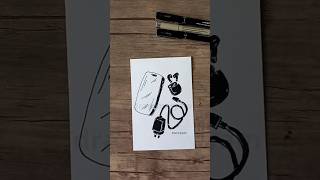 Tech Accessories Coloring Tutorial | Marker Art for Beginners