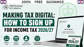 Making Tax Digital: How to Sign Up for Income Tax 2026/27
