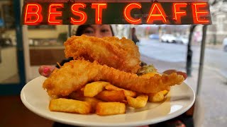 BEST CAFE in New Zealand  BEST FISH AND CHIPS at Dunedin institution | New Zealand food tour