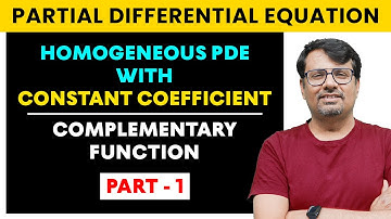Partial Differential Equation | Homogeneous  PDE | CF & PI | Part -I