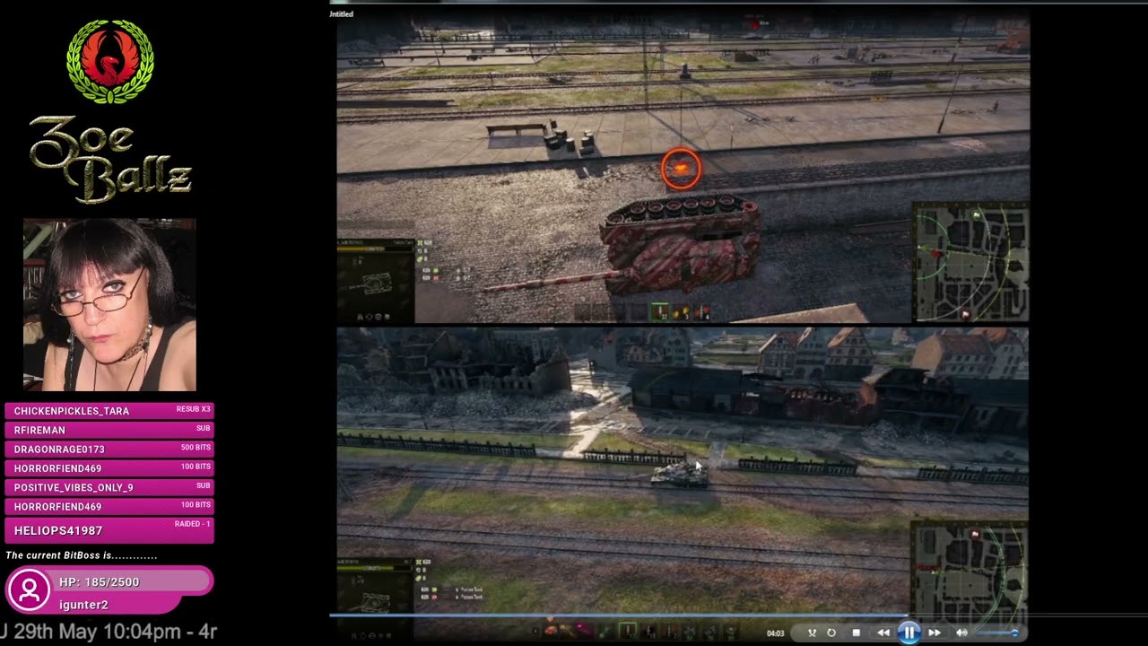 World of Tanks - ZoeBallz - Spotting Mechanics - Testing out the 2 Spotting Points on the Turret
