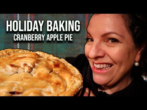 Βίντεο: Cranberry και Apple Pie