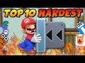 Top 10 Hardest Story Mode Levels in Mario Maker 2!