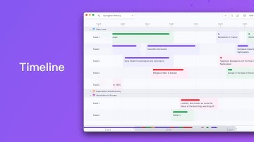 Timeline - Visualize Writing, Storyline Design and Historical Research