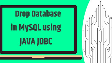 Drop or Delete Database in java JDBC mysql using intellij IDEA 2020 #Programming #java