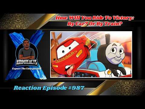 Lightning McQueen Vs. Thomas The Tank Engine Rap Battle REACTION | KrimReacts #987