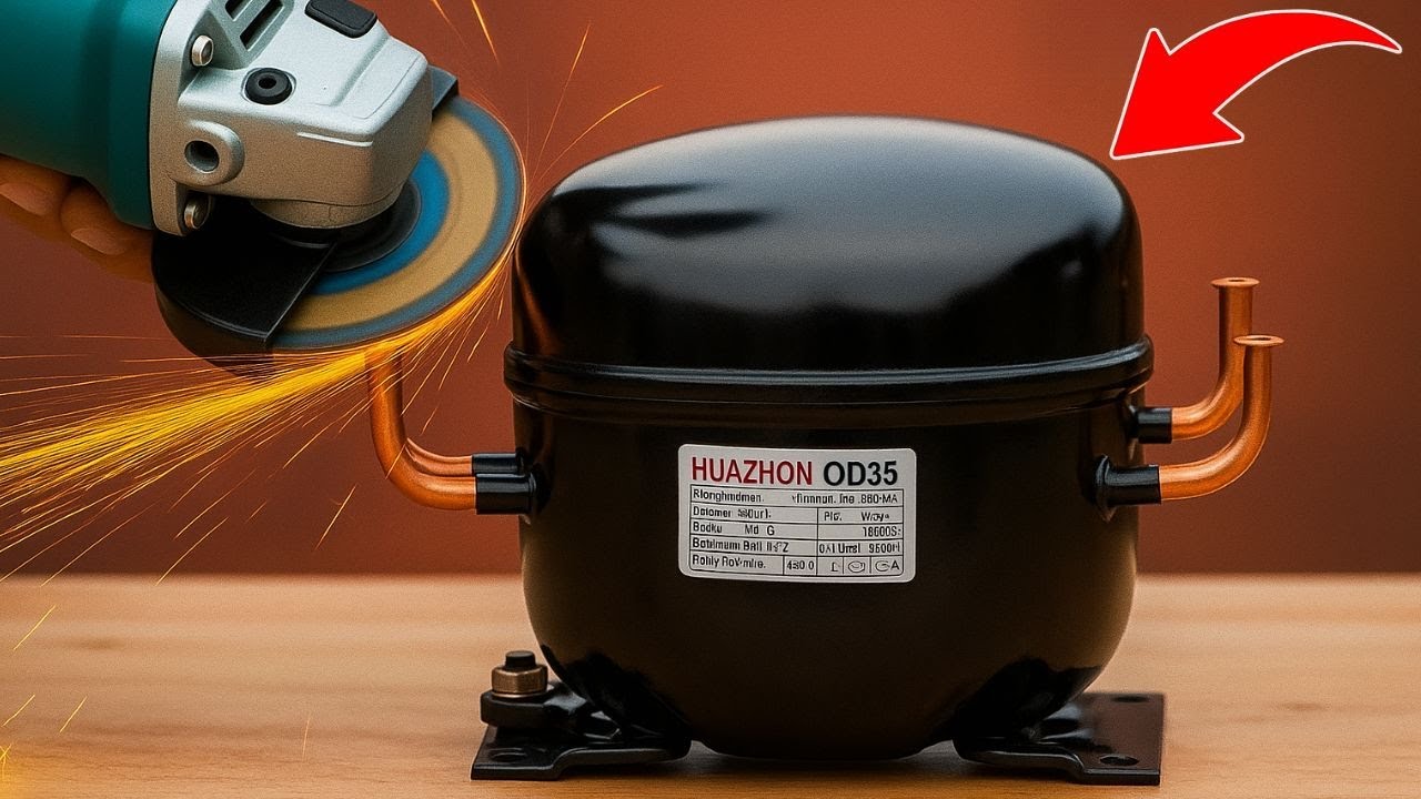 Turn Old Fridge Compressors Into a Gold Mine – Shocking Results!