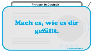Deutsch Lernen für Anfänger - Die 350 wichtigsten Sätze