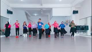 Jangan Ganggu Pacarku Line Dance / Demo by 7 Gym & Studio Palembang