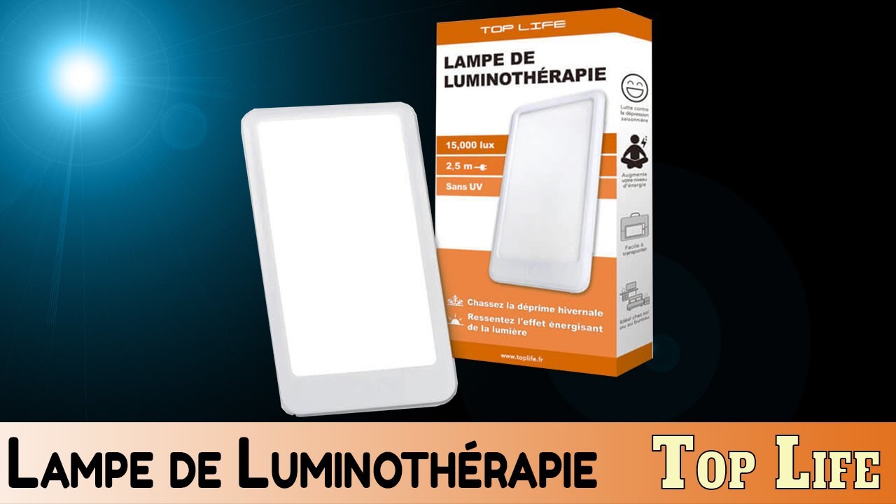 Lampe Luminothérapie 15000 lux - Puissante Lampe Anti Déprime
