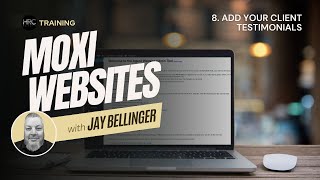 8. Moxi Websites - Add Your Client Testimonials
