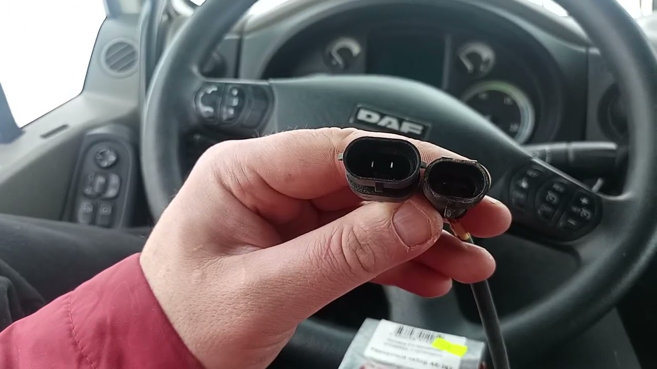 Daf 105 led туманки с ozon