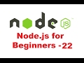 Nodejs tutorial for beginners 22  nodejs template engine ejs in express