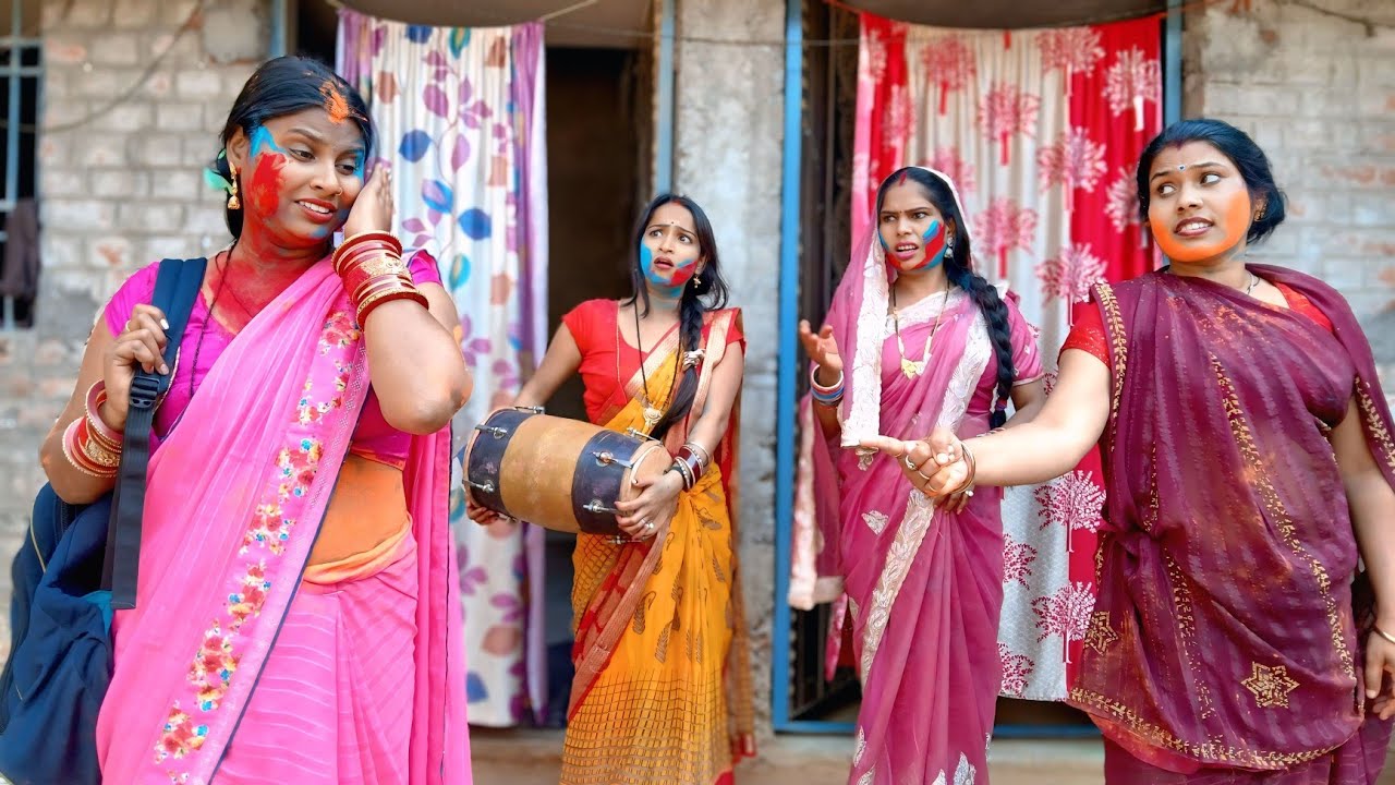 सौतेली बेटी की होली | Sauteli Beti Ki Holi | RP COMEDY | #bhojpuricomedy #holicomedy #viralvideo