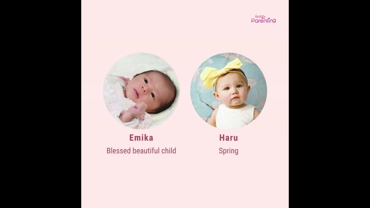 Beautiful and Unique Japanese Girl Names with Meanings YouTube