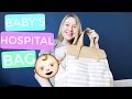 WHAT'S IN BABY'S HOSPITAL BAG!?!