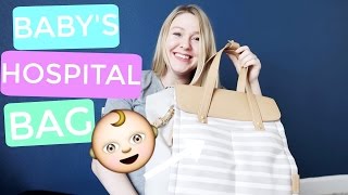 WHAT'S IN BABY'S HOSPITAL BAG!?!