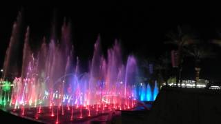 מזרקה מוזיקלית באילת - Musical Fountain in Eilat