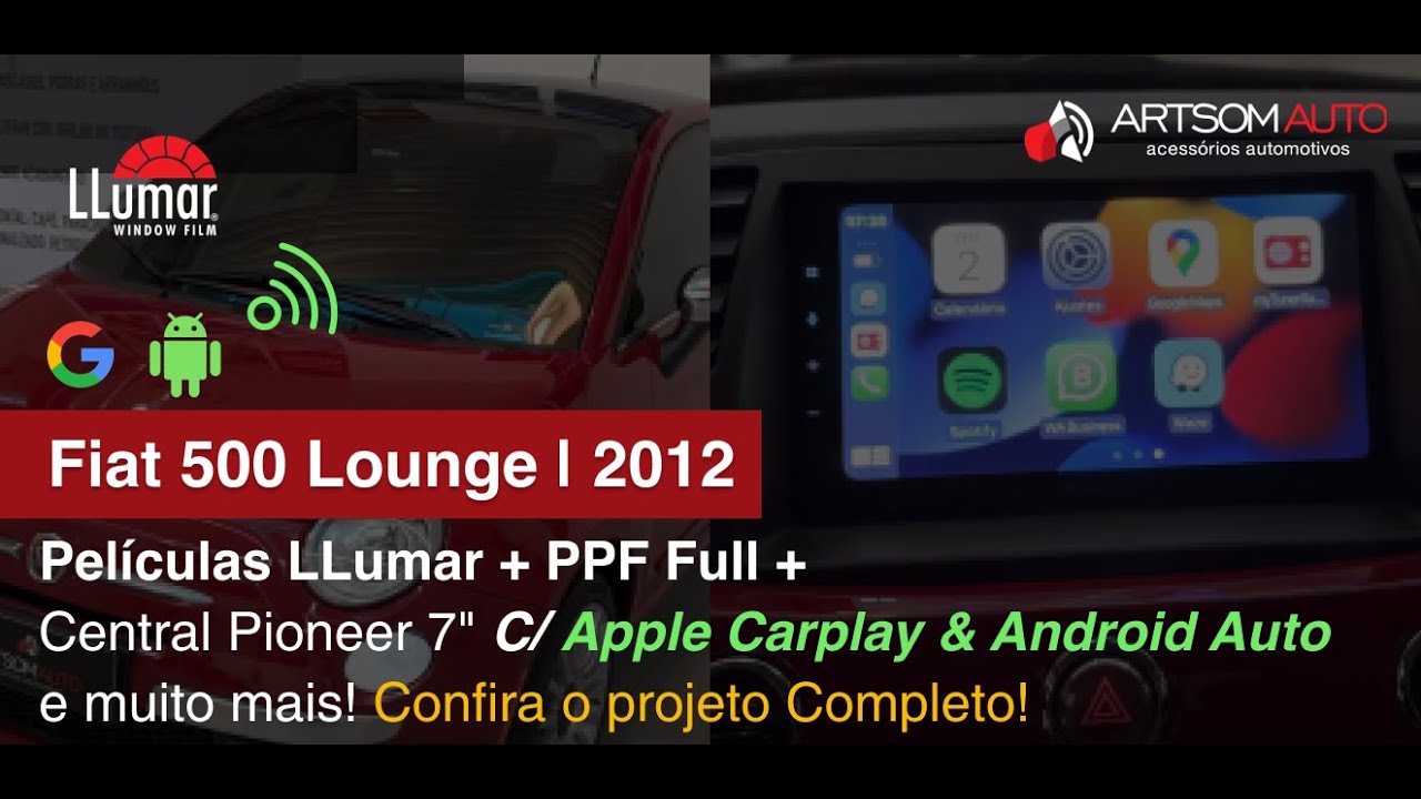 FIAT500 Lounge | 2012 - Projeto completo - ArtsomAuto