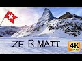 Skiing in zermatt paradise 2024  4k u.