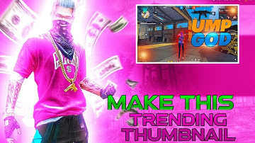 How to make trending thumbnail in Android / montage thumbnail @Smtek