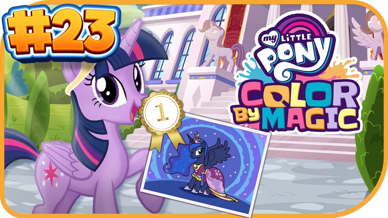My Little Pony Color By Magic - Decoration Museum Part 23(Budge Studios ...